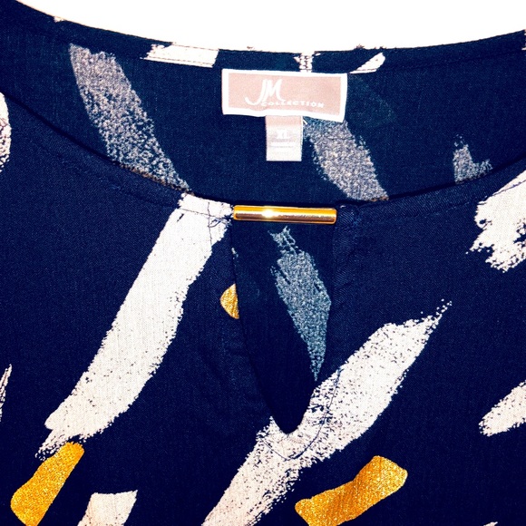 JM Collection Blouse XL - Picture 2 of 4